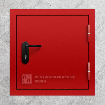 Противопожарный люк ЛПМ 2-го типа на чердак 800×800